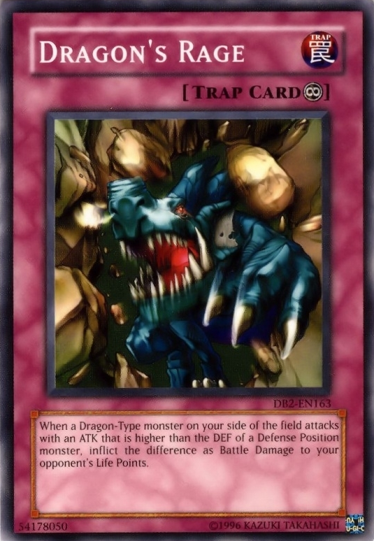 Dragon's Rage [DB2-EN163] Common | Card Merchant Takapuna