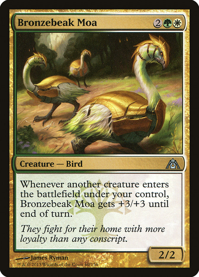 Bronzebeak Moa [Dragon's Maze] | Card Merchant Takapuna