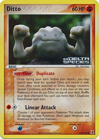 Ditto (62/113) (Stamped) [EX: Delta Species] | Card Merchant Takapuna