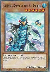 General Raiho of the Ice Barrier [SDFC-EN015] Common | Card Merchant Takapuna