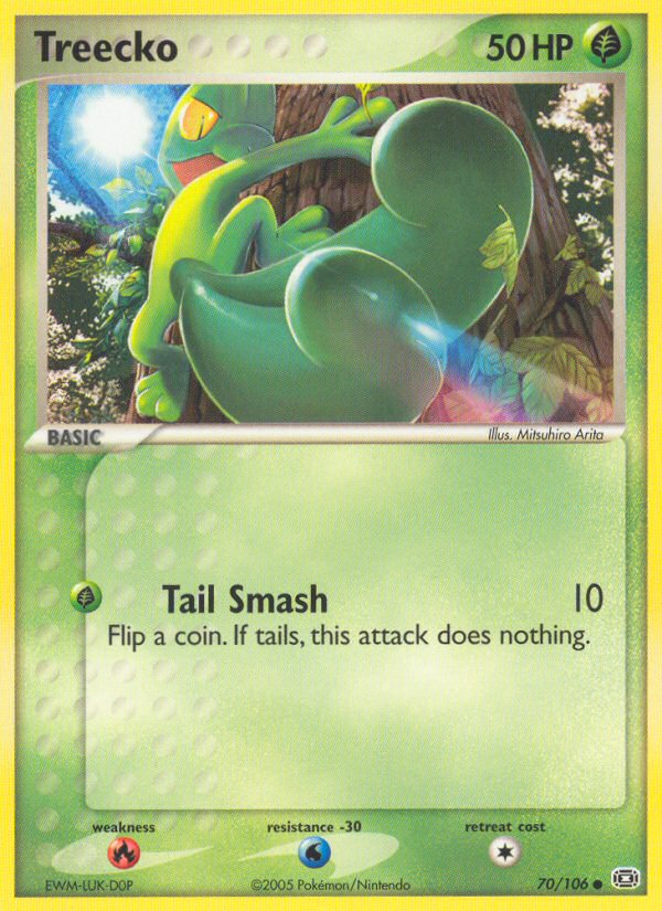 Treecko (70/106) [EX: Emerald] | Card Merchant Takapuna