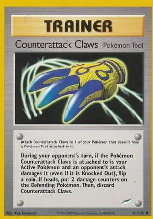 Counterattack Claws (97/105) [Neo Destiny Unlimited] | Card Merchant Takapuna