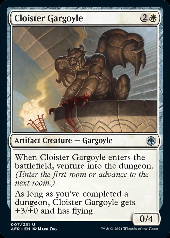 Cloister Gargoyle [Dungeons & Dragons: Adventures in the Forgotten Realms] | Card Merchant Takapuna