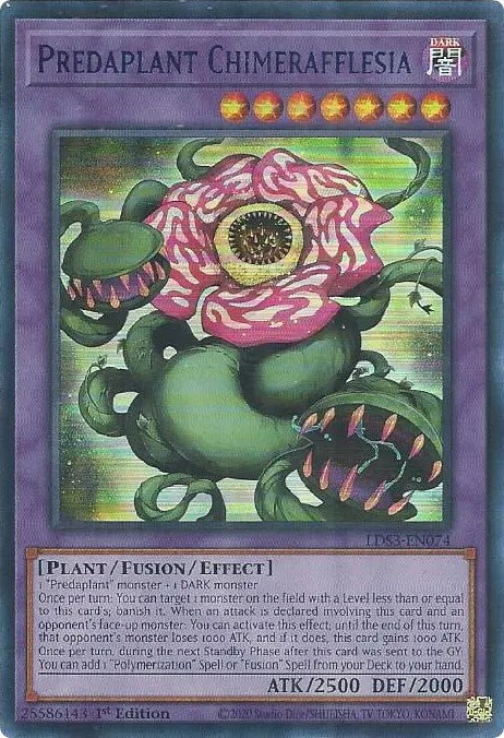 Predaplant Chimerafflesia (Blue) [LDS3-EN074] Ultra Rare | Card Merchant Takapuna