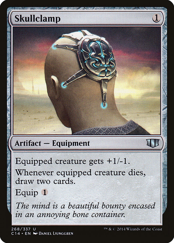 Skullclamp [Commander 2014] | Card Merchant Takapuna