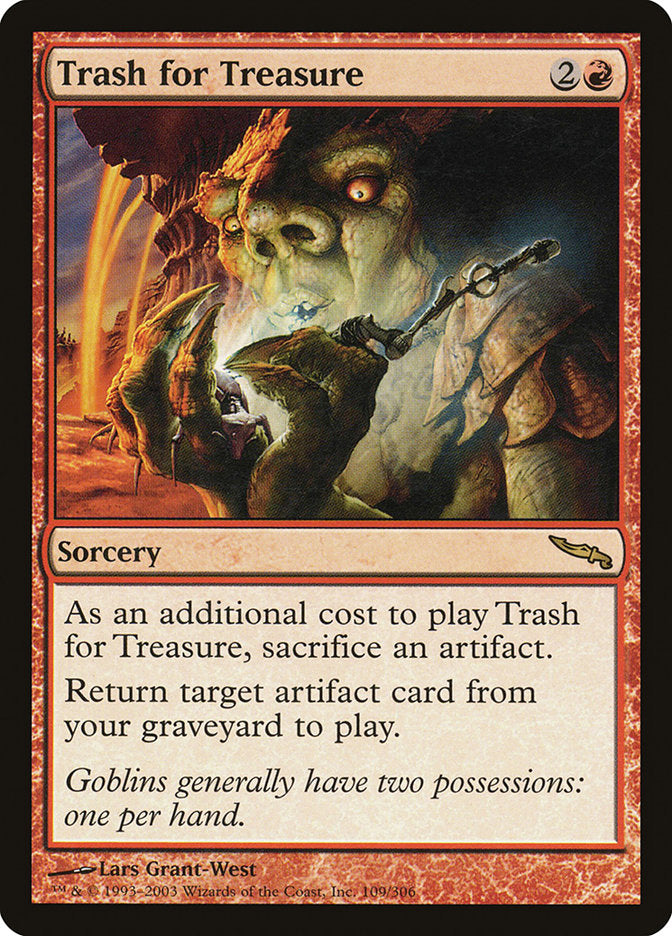 Trash for Treasure [Mirrodin] | Card Merchant Takapuna