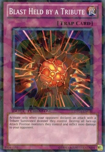 Blast Held by a Tribute [DT05-EN099] Common | Card Merchant Takapuna