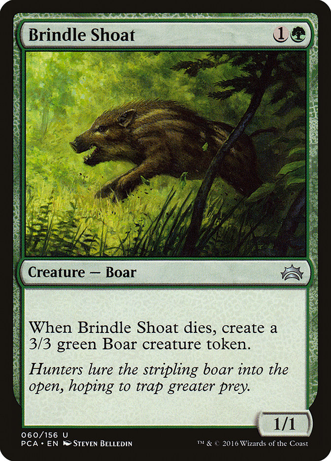 Brindle Shoat [Planechase Anthology] | Card Merchant Takapuna