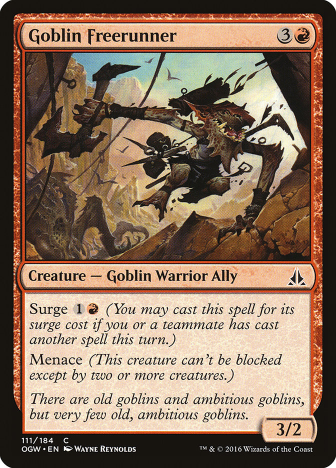 Goblin Freerunner [Oath of the Gatewatch] | Card Merchant Takapuna