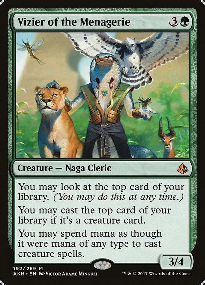 Vizier of the Menagerie [Amonkhet] | Card Merchant Takapuna