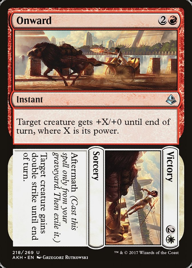 Onward // Victory [Amonkhet] | Card Merchant Takapuna