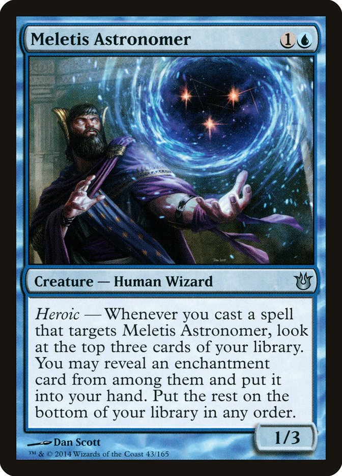 Meletis Astronomer [Born of the Gods] | Card Merchant Takapuna