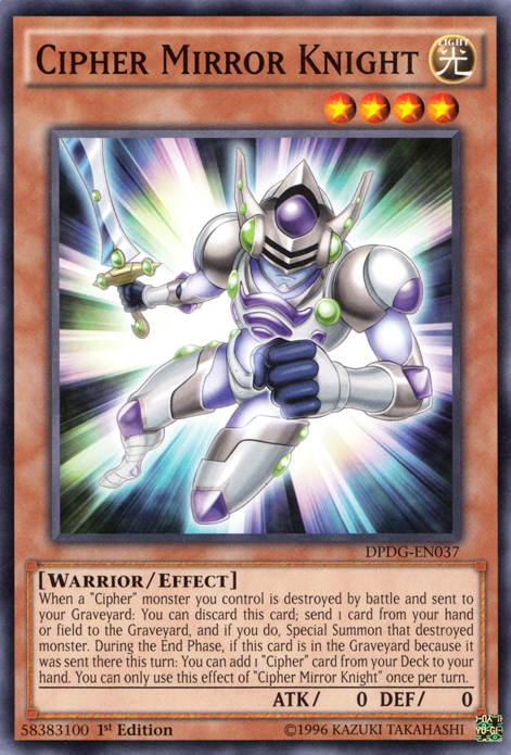 Cipher Mirror Knight [DPDG-EN037] Common | Card Merchant Takapuna