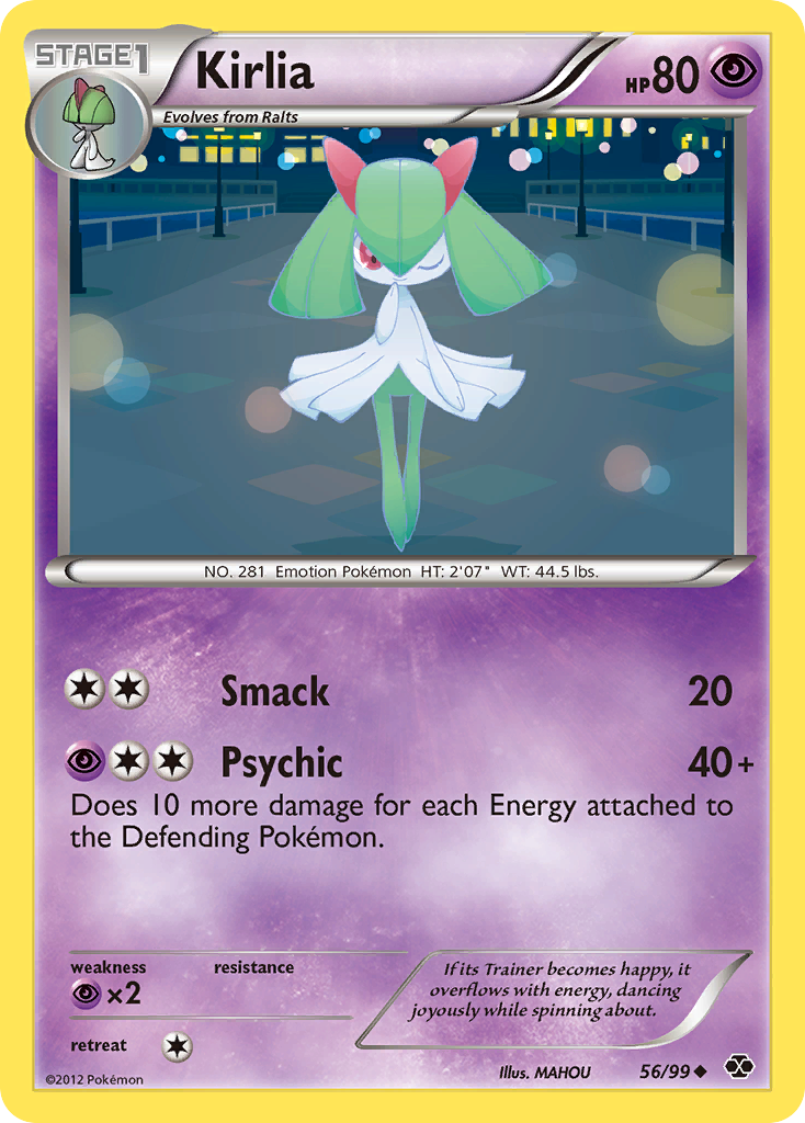 Kirlia (56/99) [Black & White: Next Destinies] | Card Merchant Takapuna