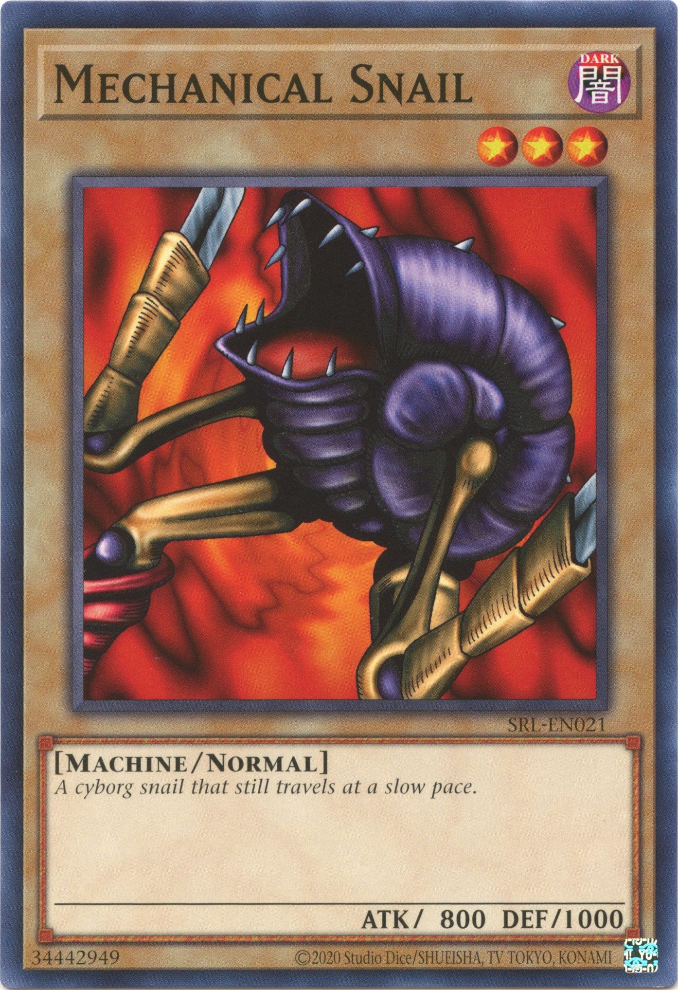 Mechanical Snail (25th Anniversary) [SRL-EN021] Common | Card Merchant Takapuna