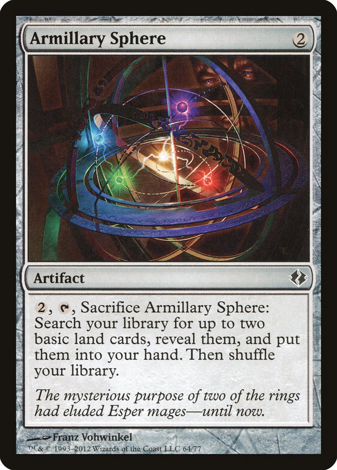 Armillary Sphere [Duel Decks: Venser vs. Koth] | Card Merchant Takapuna