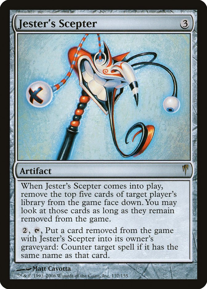 Jester's Scepter [Coldsnap] | Card Merchant Takapuna