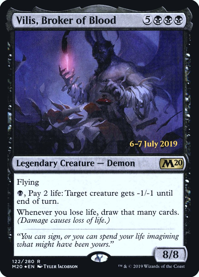 Vilis, Broker of Blood [Core Set 2020 Prerelease Promos] | Card Merchant Takapuna