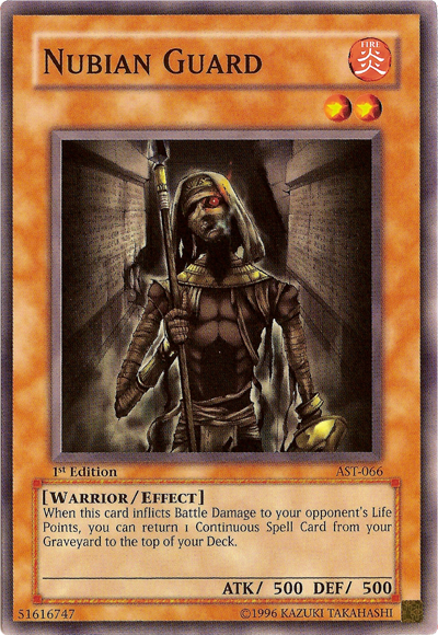 Nubian Guard [AST-066] Common | Card Merchant Takapuna