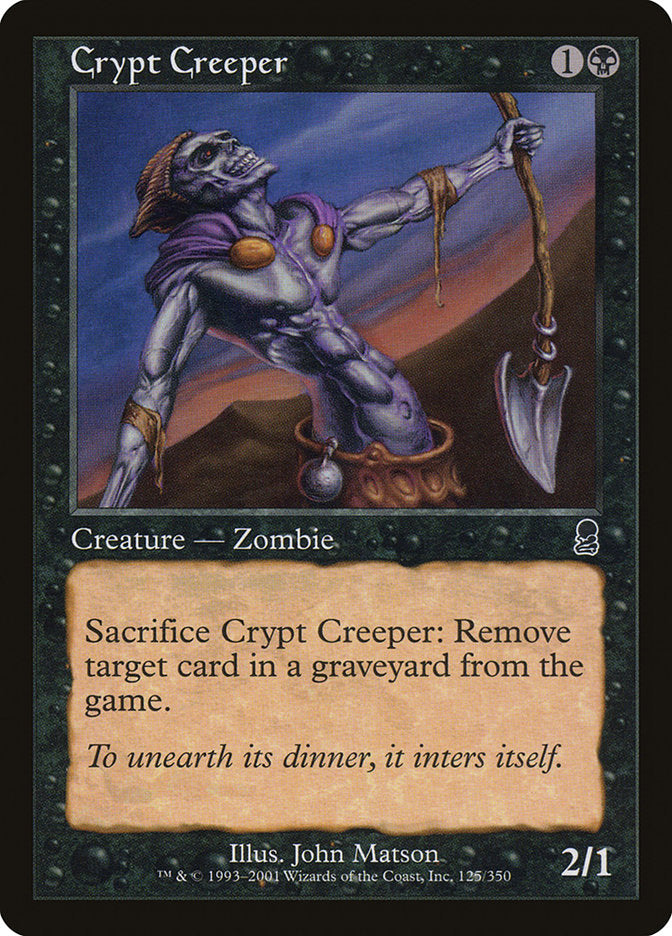 Crypt Creeper [Odyssey] | Card Merchant Takapuna