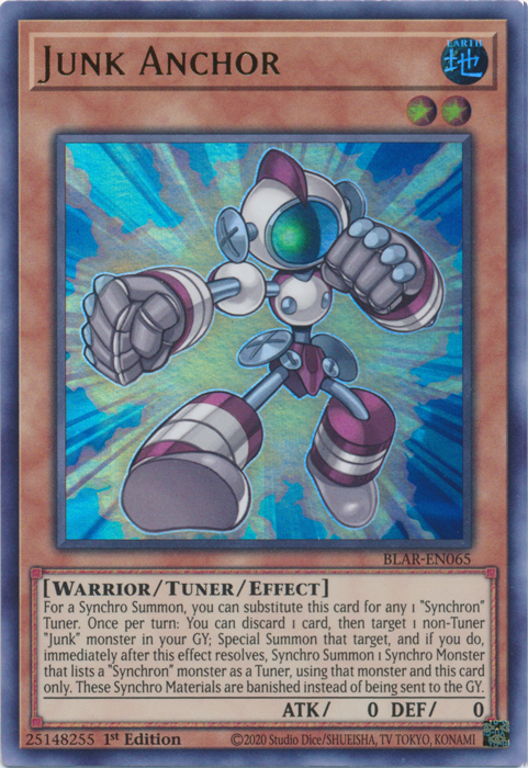 Junk Anchor [BLAR-EN065] Ultra Rare | Card Merchant Takapuna