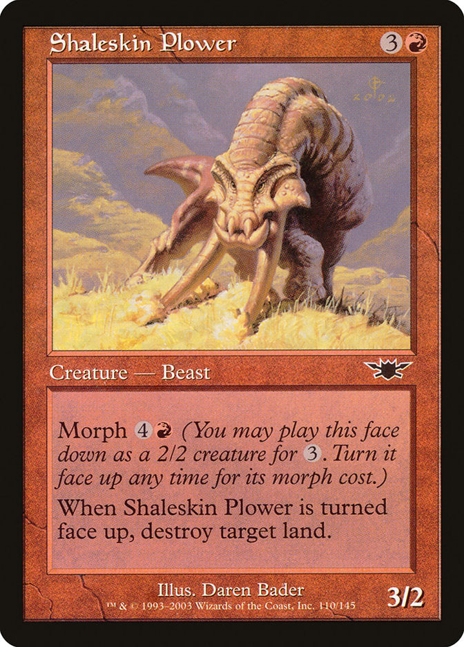 Shaleskin Plower [Legions] | Card Merchant Takapuna