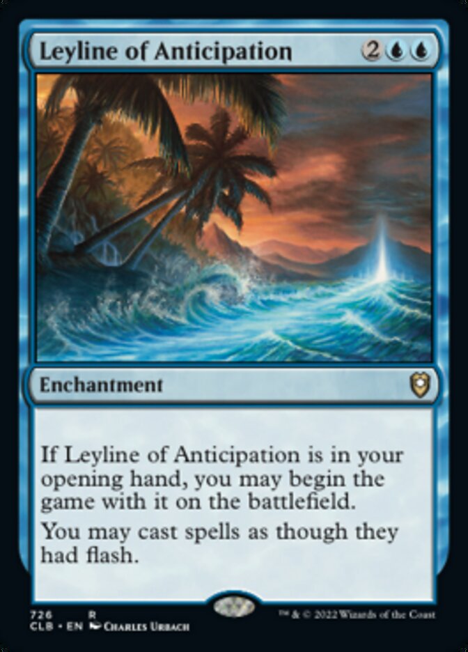 Leyline of Anticipation [Commander Legends: Battle for Baldur's Gate] | Card Merchant Takapuna