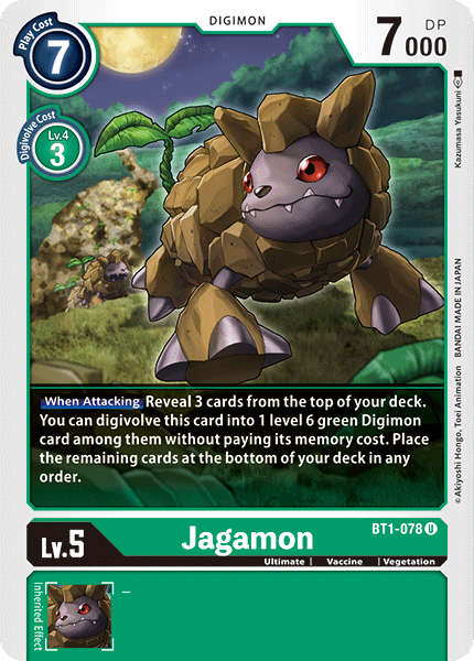 Jagamon [BT1-078] [Release Special Booster Ver.1.0] | Card Merchant Takapuna