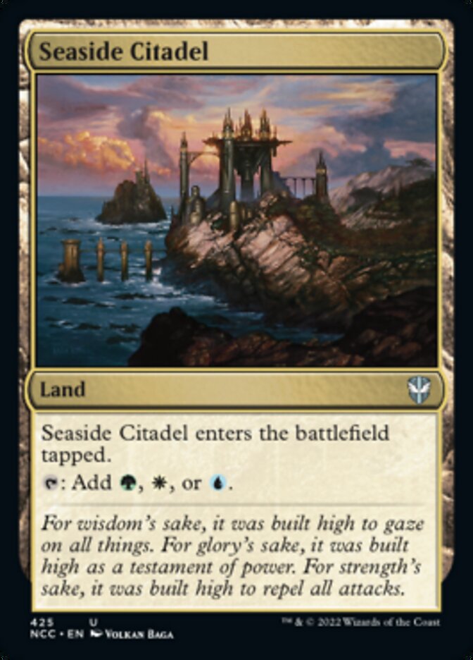 Seaside Citadel [Streets of New Capenna Commander] | Card Merchant Takapuna