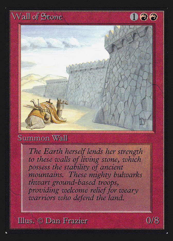 Wall of Stone [International Collectors' Edition] | Card Merchant Takapuna