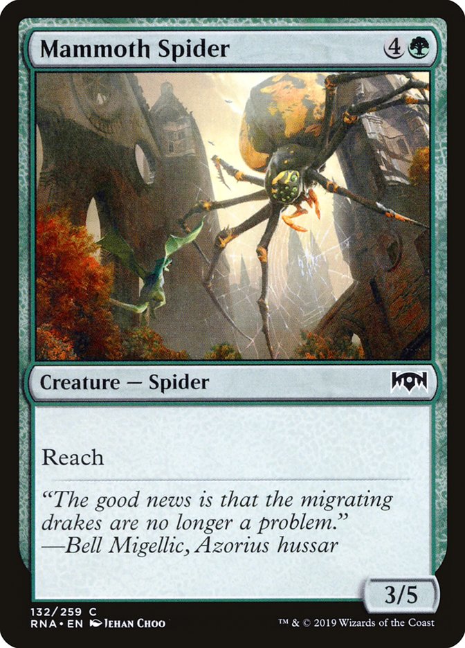 Mammoth Spider [Ravnica Allegiance] | Card Merchant Takapuna