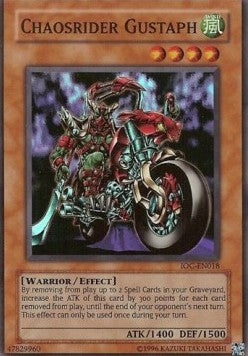 Chaosrider Gustaph [IOC-EN018] Super Rare | Card Merchant Takapuna