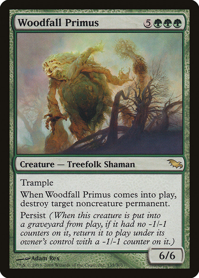 Woodfall Primus [Shadowmoor] | Card Merchant Takapuna