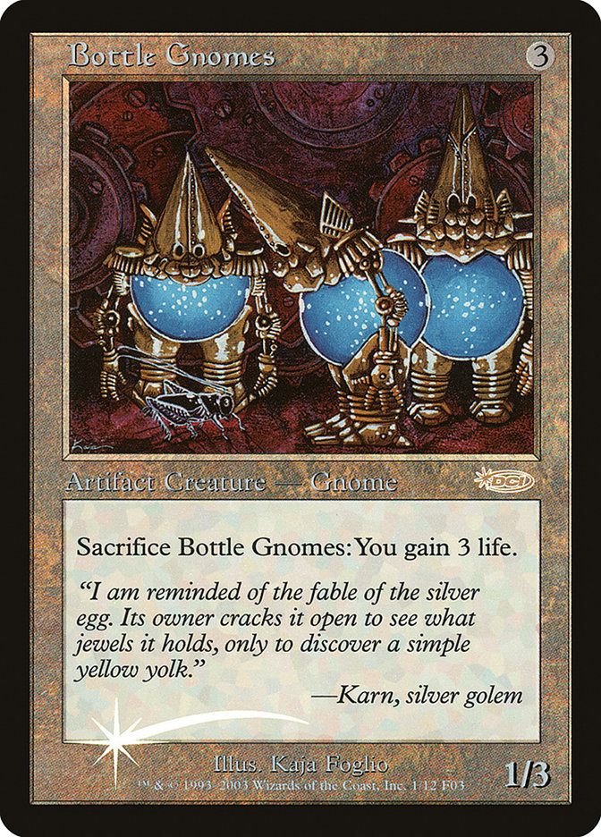 Bottle Gnomes [Friday Night Magic 2003] | Card Merchant Takapuna