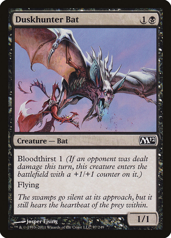 Duskhunter Bat [Magic 2012] | Card Merchant Takapuna