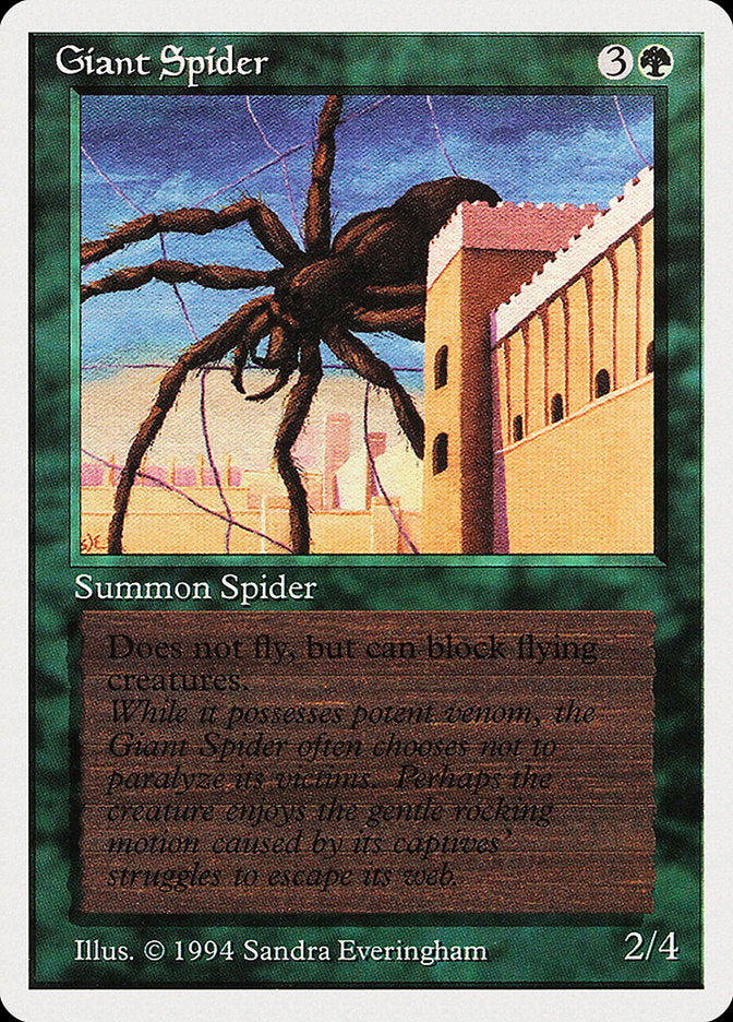 Giant Spider [Summer Magic / Edgar] | Card Merchant Takapuna