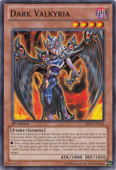 Dark Valkyria [BP01-EN152] Common | Card Merchant Takapuna