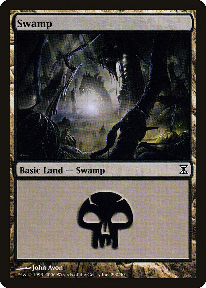 Swamp (290) [Time Spiral] | Card Merchant Takapuna