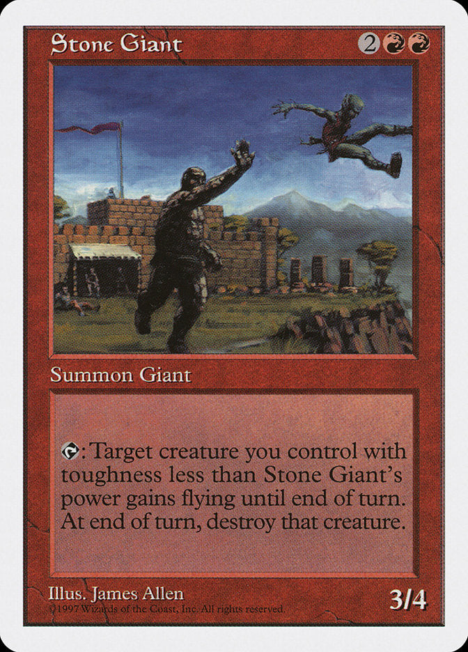 Stone Giant [Fifth Edition] | Card Merchant Takapuna