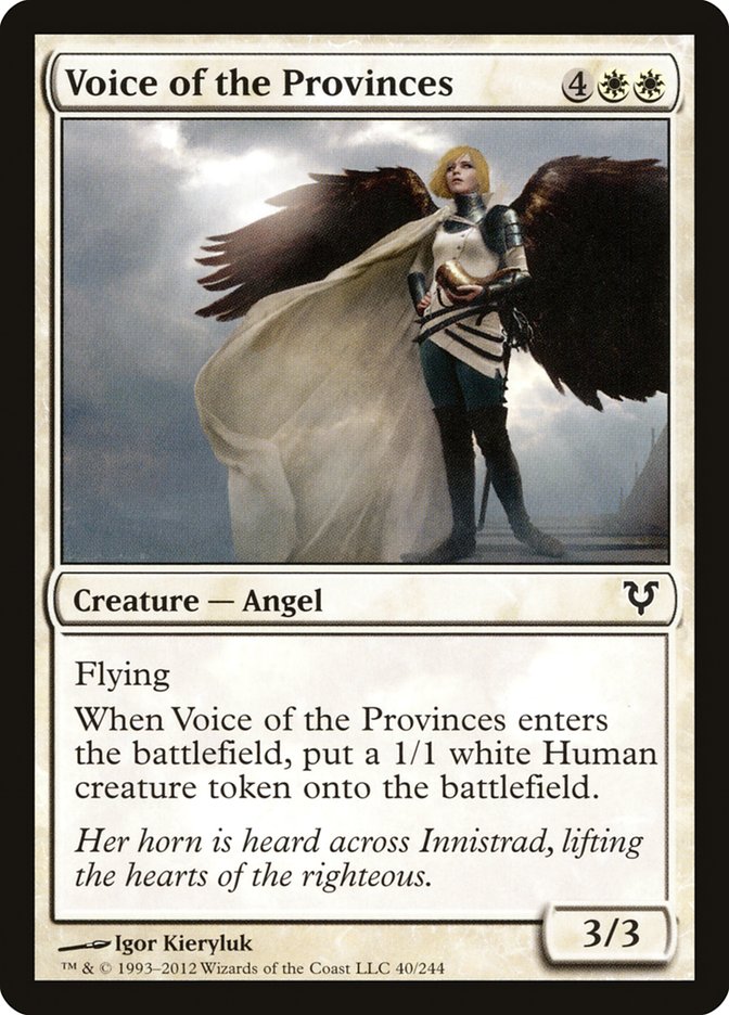 Voice of the Provinces [Avacyn Restored] | Card Merchant Takapuna