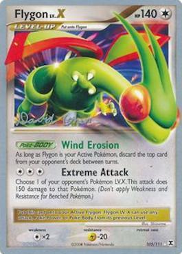 Flygon LV.X (105/111) (Stallgon - David Cohen) [World Championships 2009] | Card Merchant Takapuna