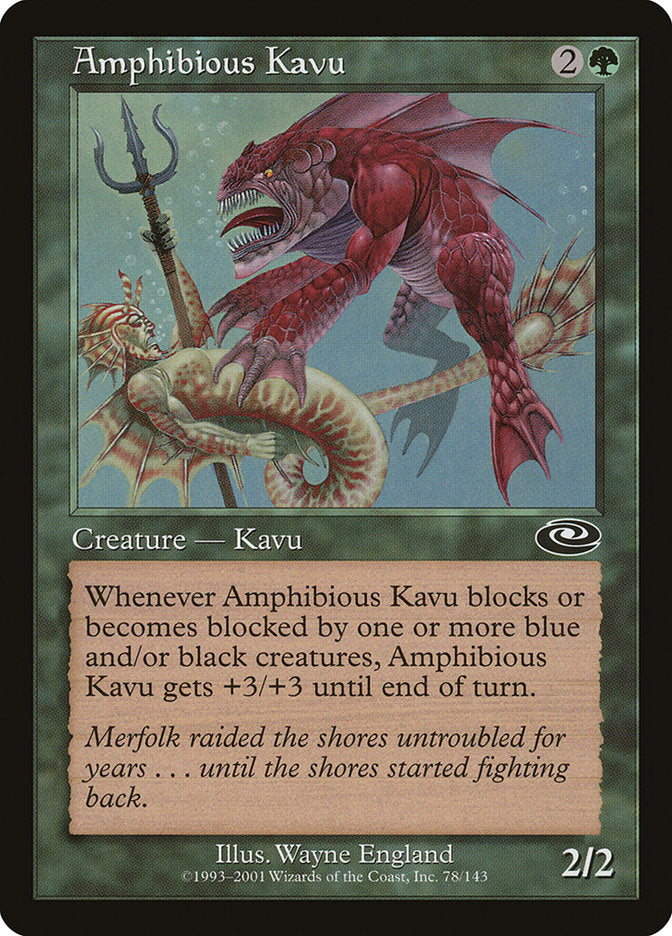 Amphibious Kavu [Planeshift] | Card Merchant Takapuna