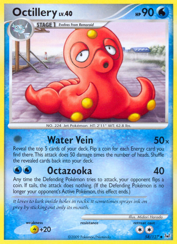 Octillery (58/127) [Platinum: Base Set] | Card Merchant Takapuna