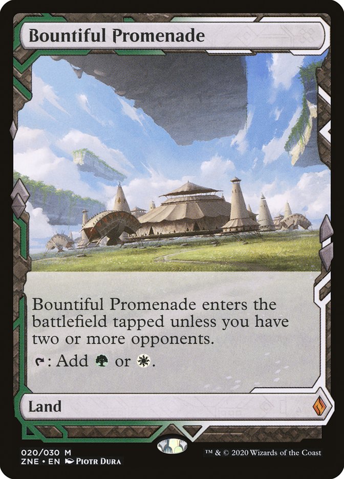 Bountiful Promenade (Expeditions) [Zendikar Rising Expeditions] | Card Merchant Takapuna