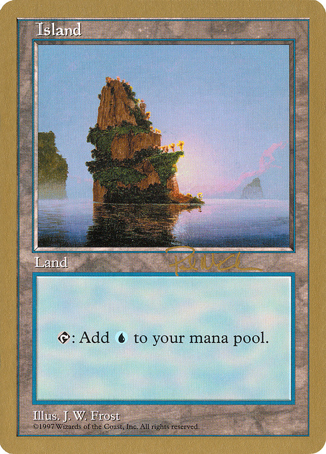 Island (pm435) (Paul McCabe) [World Championship Decks 1997] | Card Merchant Takapuna