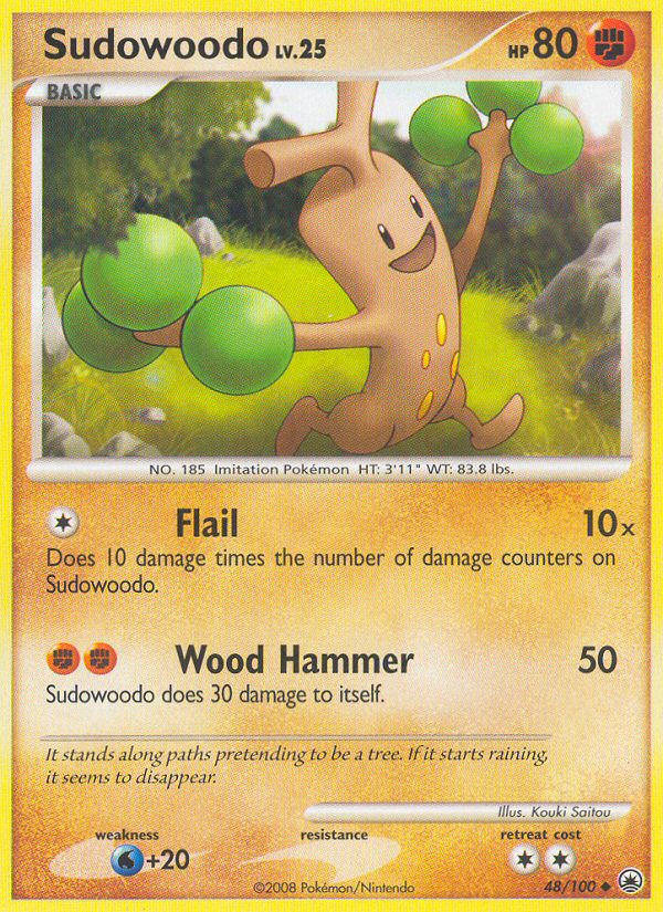 Sudowoodo (48/100) [Diamond & Pearl: Majestic Dawn] | Card Merchant Takapuna