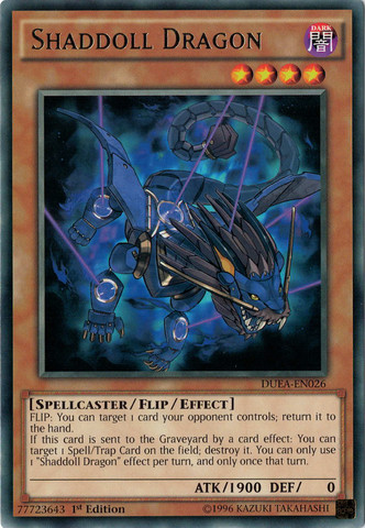 Shaddoll Dragon [DUEA-EN026] Rare | Card Merchant Takapuna