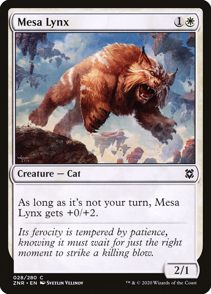 Mesa Lynx [Zendikar Rising] | Card Merchant Takapuna