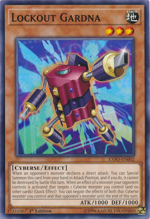 Lockout Gardna [EXFO-EN002] Common | Card Merchant Takapuna