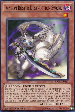 Dragon Buster Destruction Sword [BOSH-EN020] Common | Card Merchant Takapuna